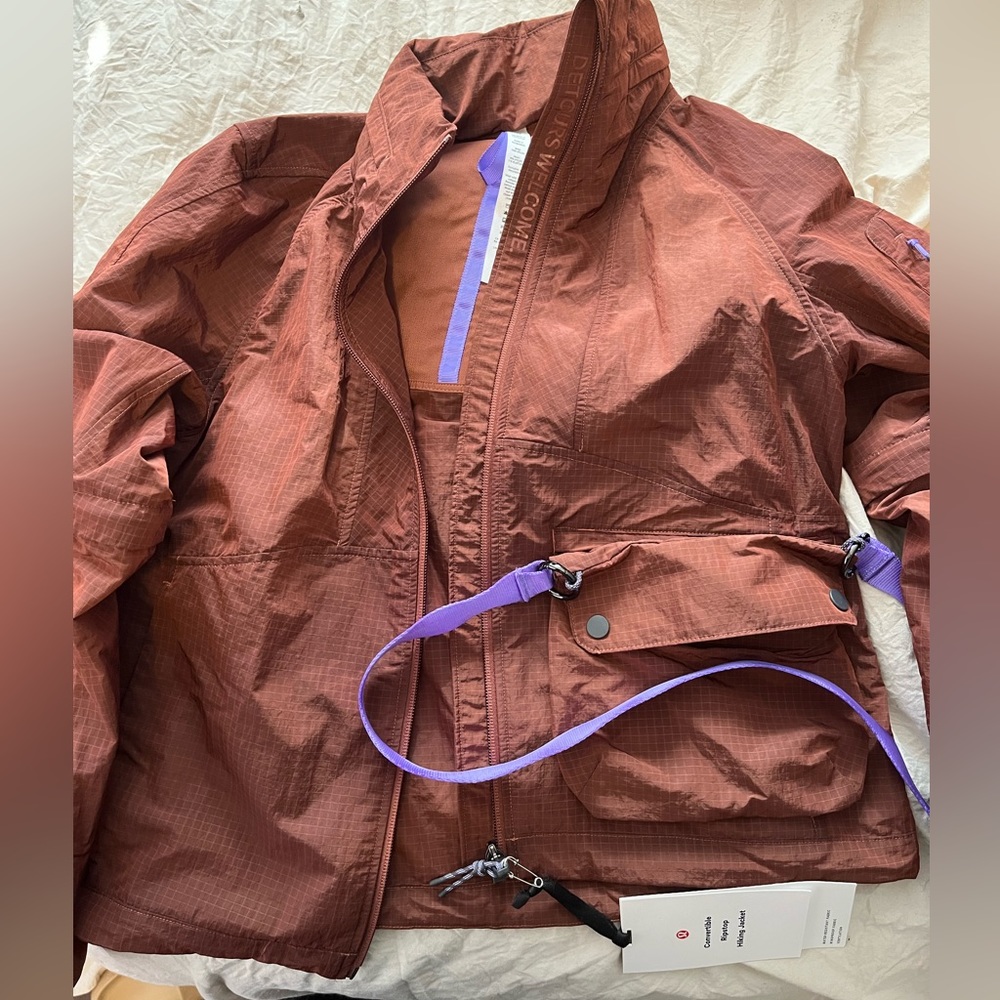 lululemon convertible ripstop hiking jacket